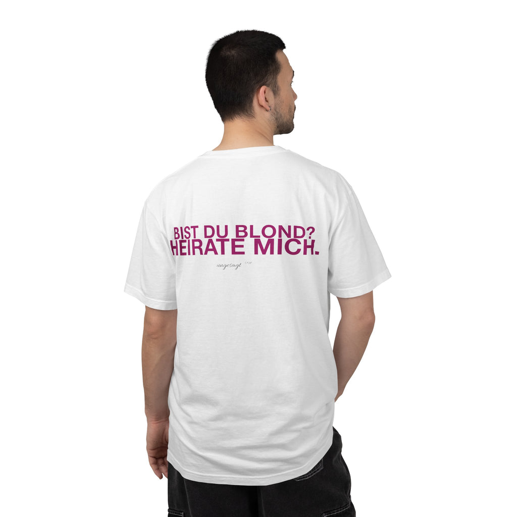 HEIRATE MICH. — T-Shirt